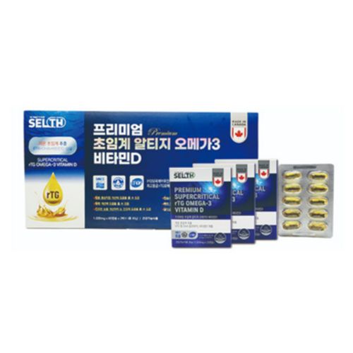 프리미엄 초임계 알티지 오메가3 비타민D