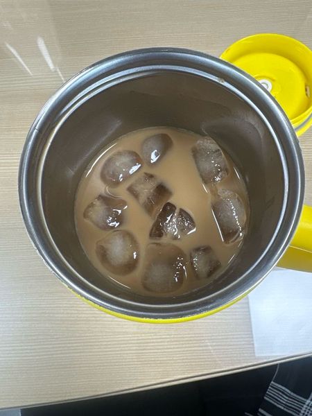 집에서 만든 두유라떼의 썸네일