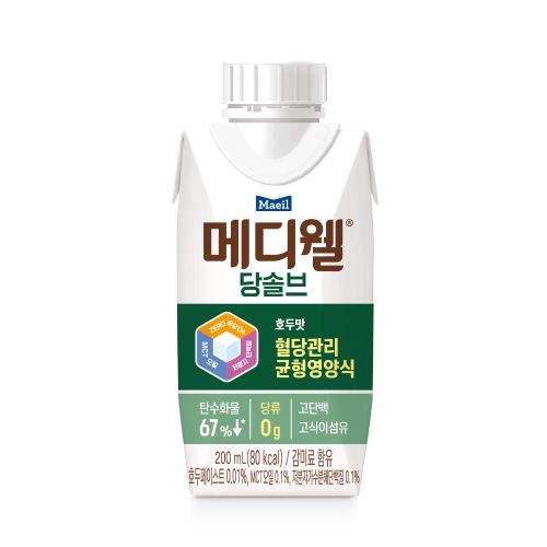 메디웰 당솔브 호두맛 혈당관리 균형영양식