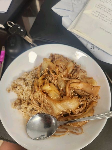 오징어팽이버섯덮밥의 썸네일