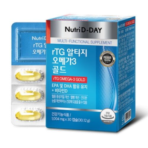 뉴트리디데이 rTG 알티지 오메가3 골드