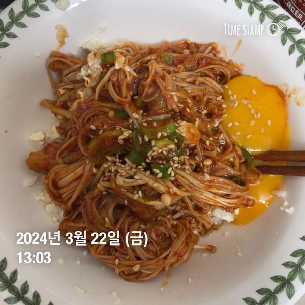 バターのみエノキ茸丼2のサムネイル