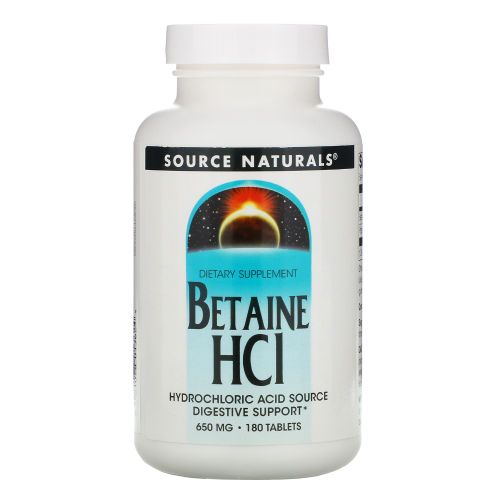 베타인 HCL 650mg