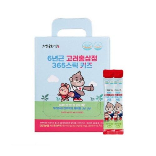 정원삼 6년근 고려홍삼정 365스틱 키즈 10ml