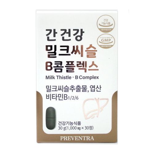 간 건강 밀크씨슬 B 콤플렉스