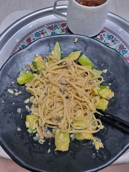 Thumbnail of Zucchini and Clam Pasta
