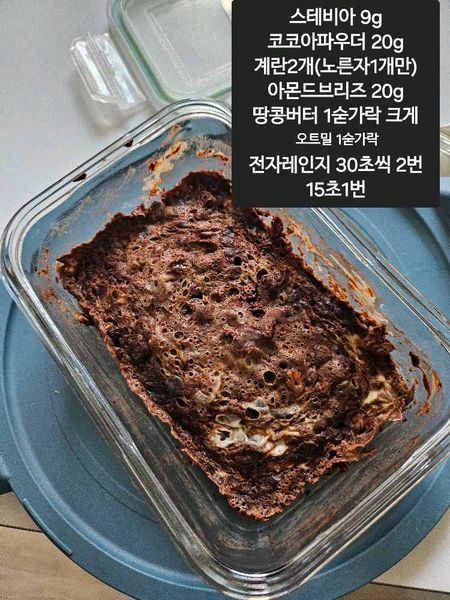전자레인지 초코 계란빵의 썸네일