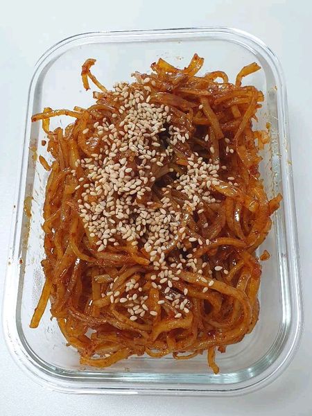 さきいかの炒め物のサムネイル