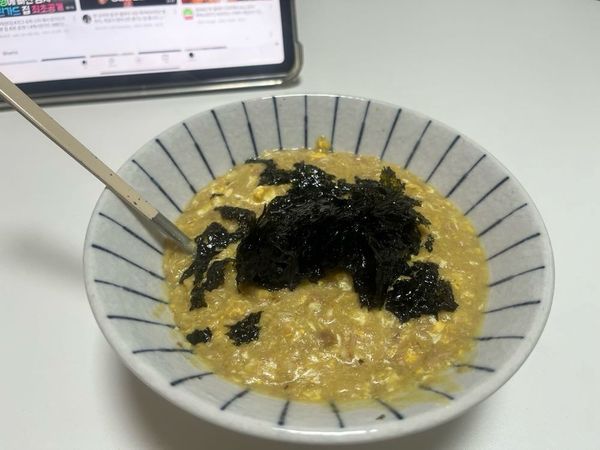 오트밀참치계란죽의 썸네일