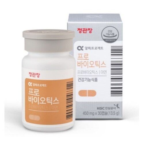 정관장 알파프로젝트 프로바이오틱스