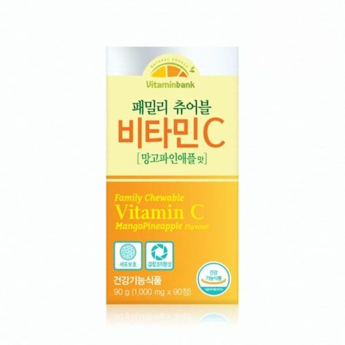 패밀리 츄어블 비타민C 망고파인애플맛