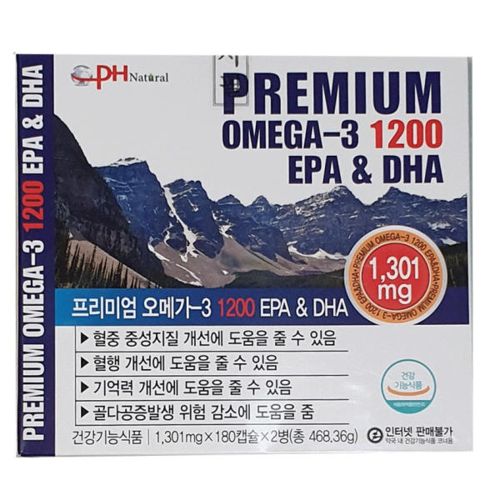 프리미엄 오메가-3 1200 EPA & DHA