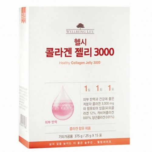 웰빙라이프 헬시 콜라겐 젤리 3000