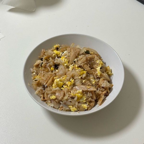 鶏むね肉チャーハンのサムネイル