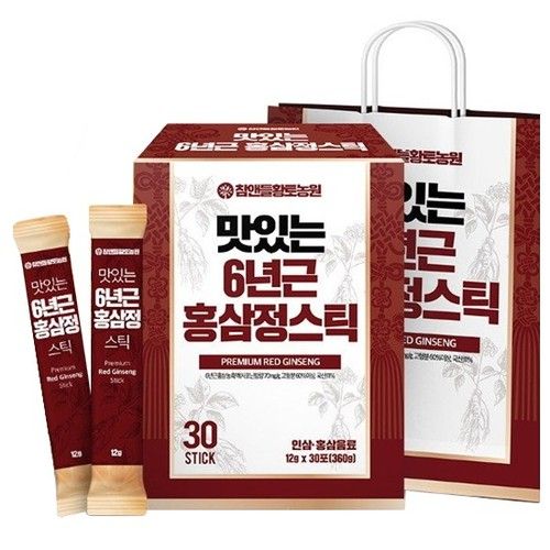 맛있는 6년근 홍삼정스틱 12g