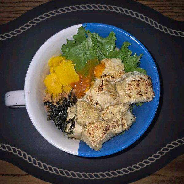 ダイエット豆腐サムジャン混ぜご飯のサムネイル