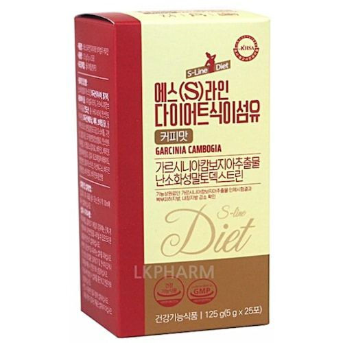 에스라인 다이어트 식이섬유 커피맛