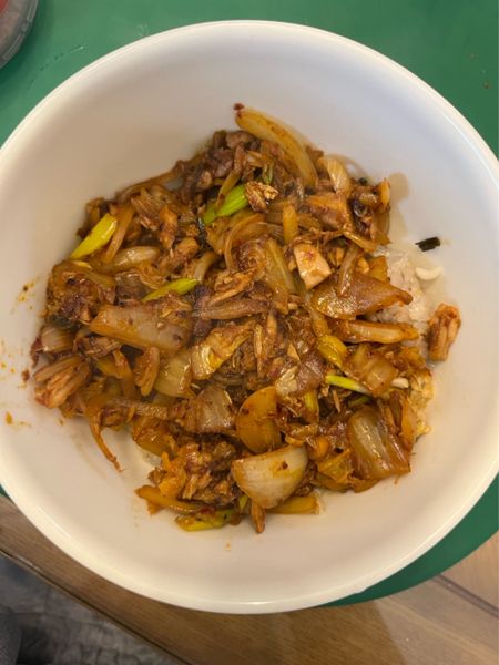 ダイエット用キムチツナ丼のサムネイル