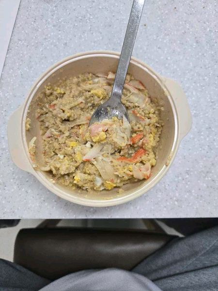 Thumbnail of Oatmeal Egg Crab Stick Porridge