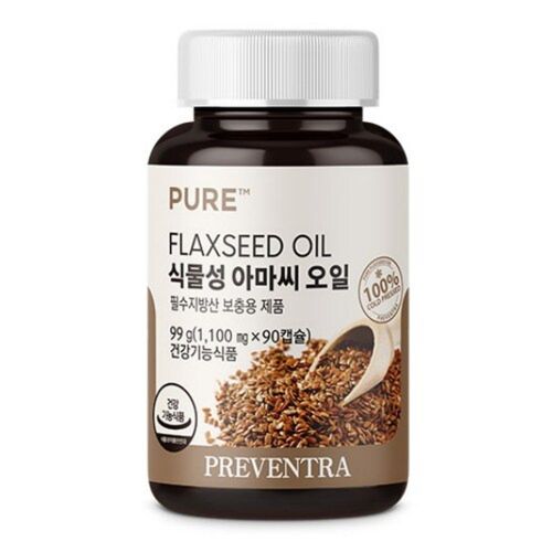 퓨어 식물성 아마씨 오일