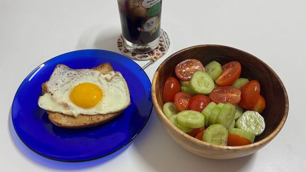 ピーナッツバターエッグサンドイッチのサムネイル