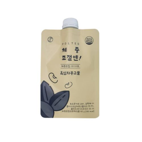 체중조절엔 흑임자콩고물