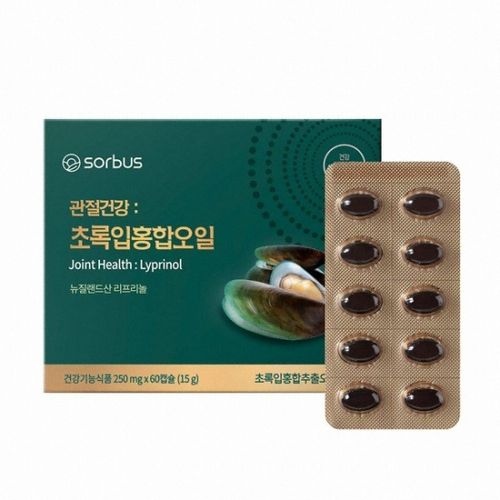 관절건강 초록입홍합오일