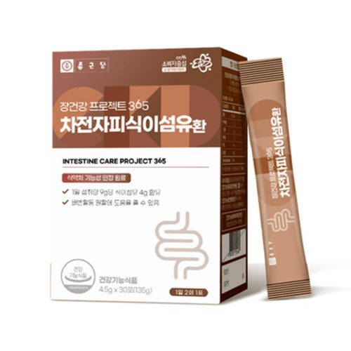 장건강 프로젝트 365 차전자피식이섬유 환