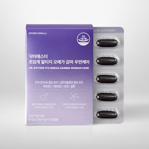 닥터에스더 초임계 알티지 오메가 감마 우먼케어