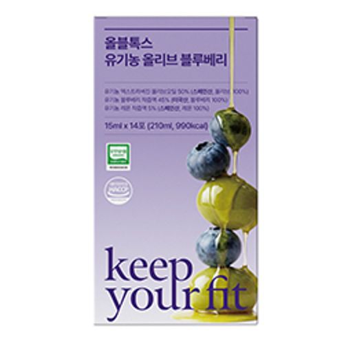 올블톡스 유기농 올리브 블루베리