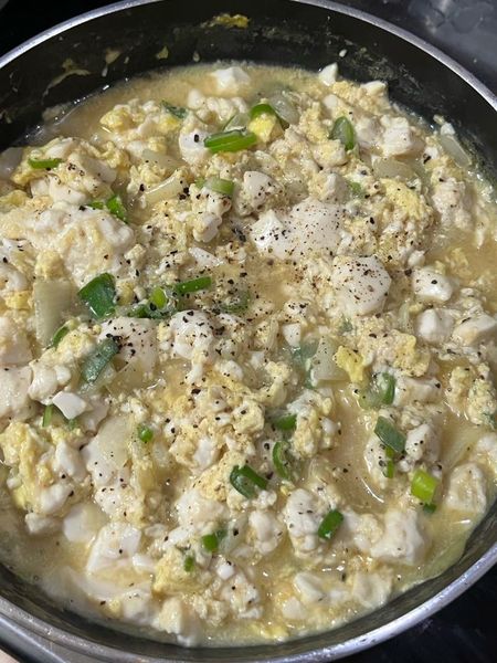 순두부 계란 덮밥의 썸네일