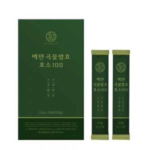 백만 곡물발효 효소 100 단짠단짠 인절미맛