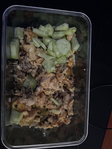 きゅうりと鶏むね肉ごはんのサムネイル