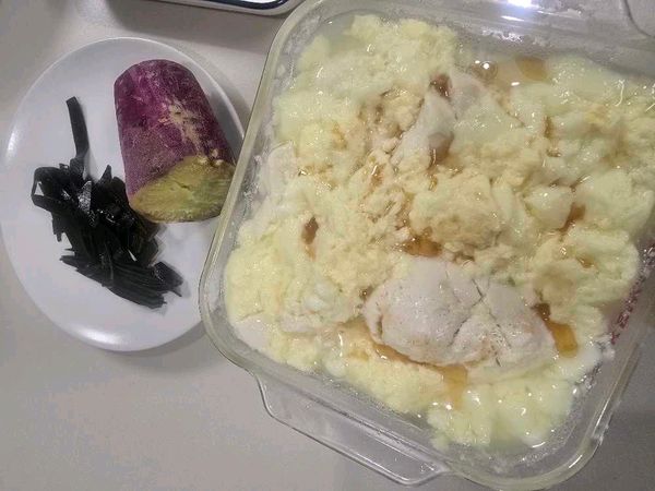 おぼろ豆腐の茶碗蒸しのサムネイル