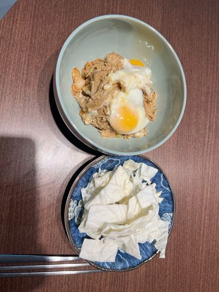 Thumbnail of Enoki Egg Garlic Rice Bowl