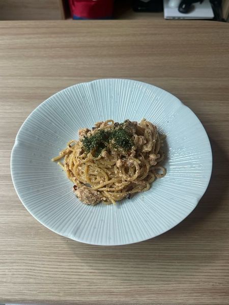 明太子パスタのサムネイル