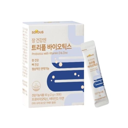 장 건강엔 트리플 바이오틱스