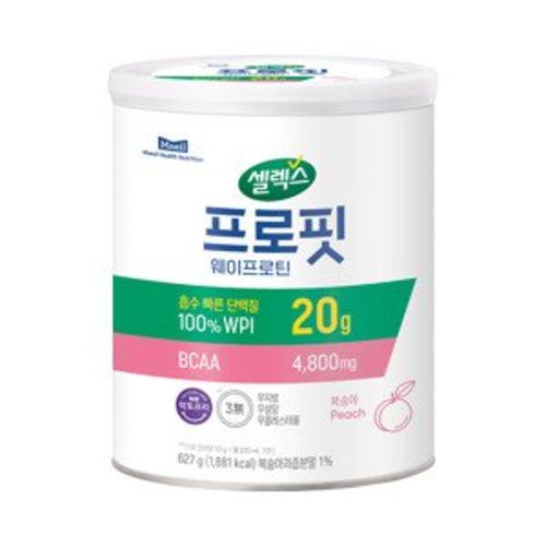 프로핏 웨이프로틴 복숭아 파우더 캔