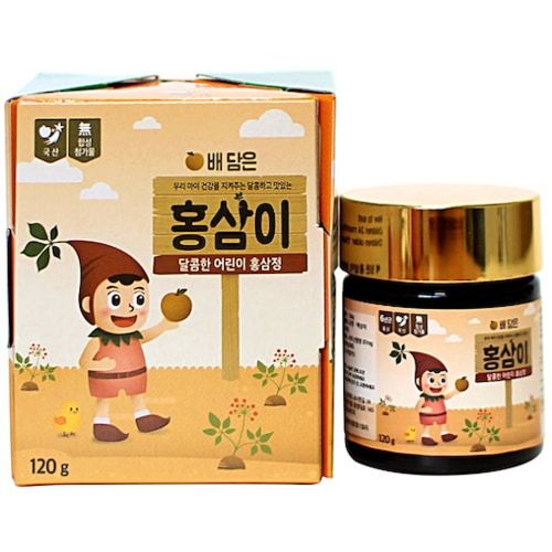 배 담은 홍삼이 120g