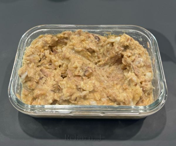 烏骨鶏とオートミールのお粥（オートミール50g）のサムネイル