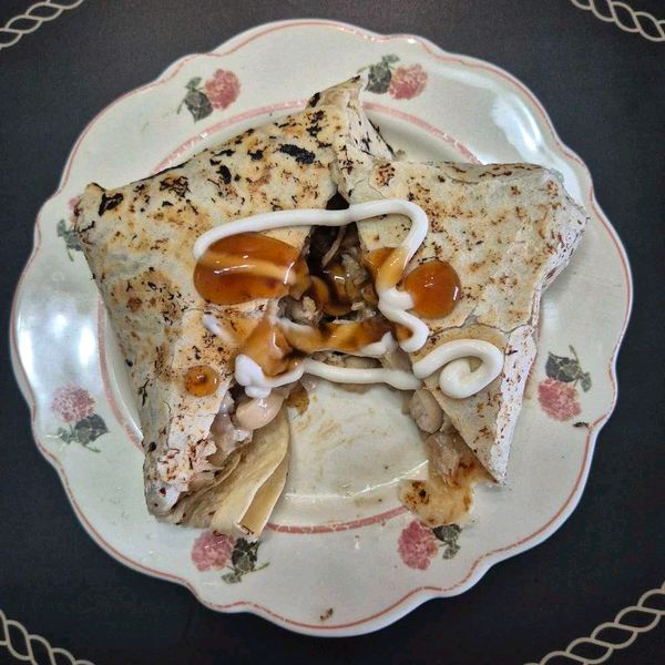 チキン照り焼きマッシュルームラップのサムネイル