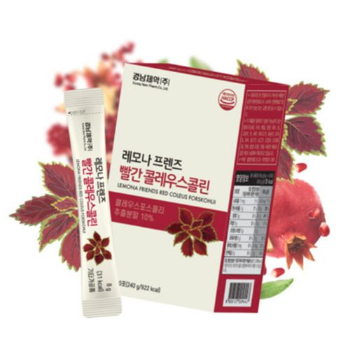 레모나 프렌즈 빨간 콜레우스콜린