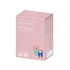 유산균이 함유된 식이섬유 항이와 장이