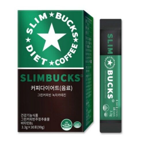 슬림벅스 커피다이어트 그린커피 녹차카테킨