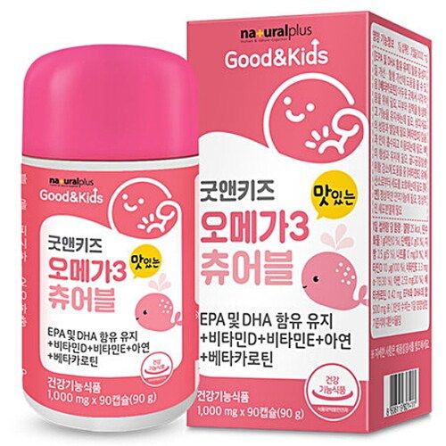 굿앤키즈 맛있는 오메가3 츄어블