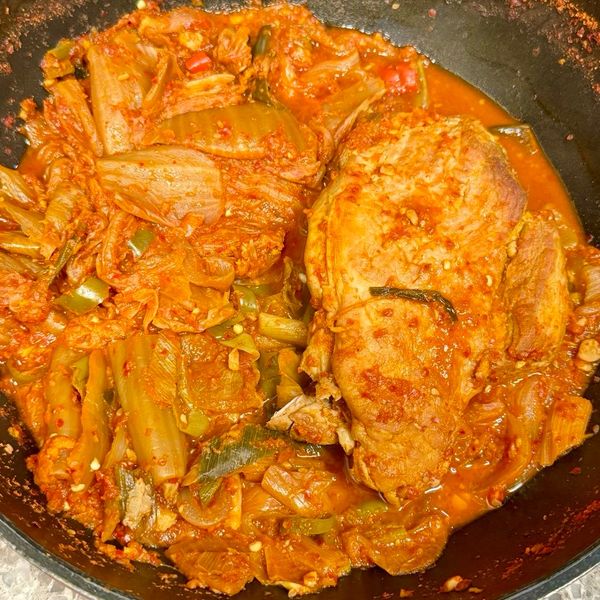 돼지고기(뒷다리살) 김치찜의 썸네일