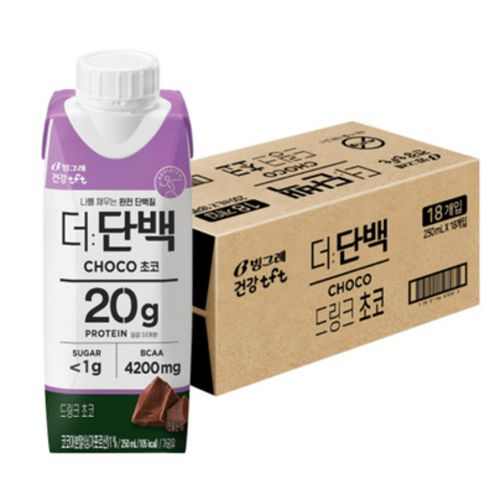 더단백 드링크 초코