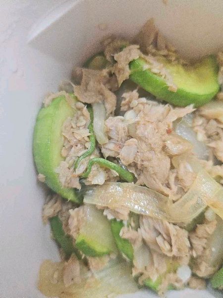 かぼちゃとツナの炒め物のサムネイル