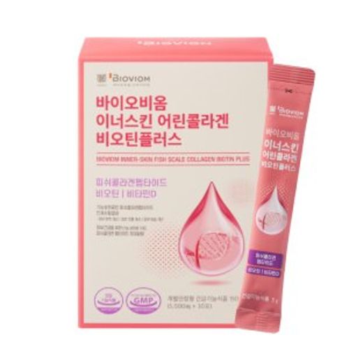 바이오비옴 이너스킨 어린콜라겐 비오틴플러스