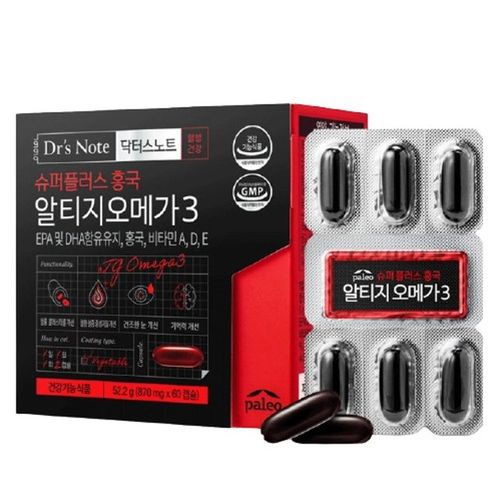 닥터스노트 슈퍼플러스 홍국 알티지오메가3